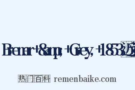 Bremer+&amp;+Grey,+1853近义词是什么意思的图片